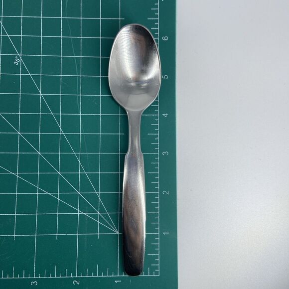 AS IS Towle Lauffer KRONOS Tea Spoons Stainless Steel Flatware Set of 4 Japan - Picture 10 of 11